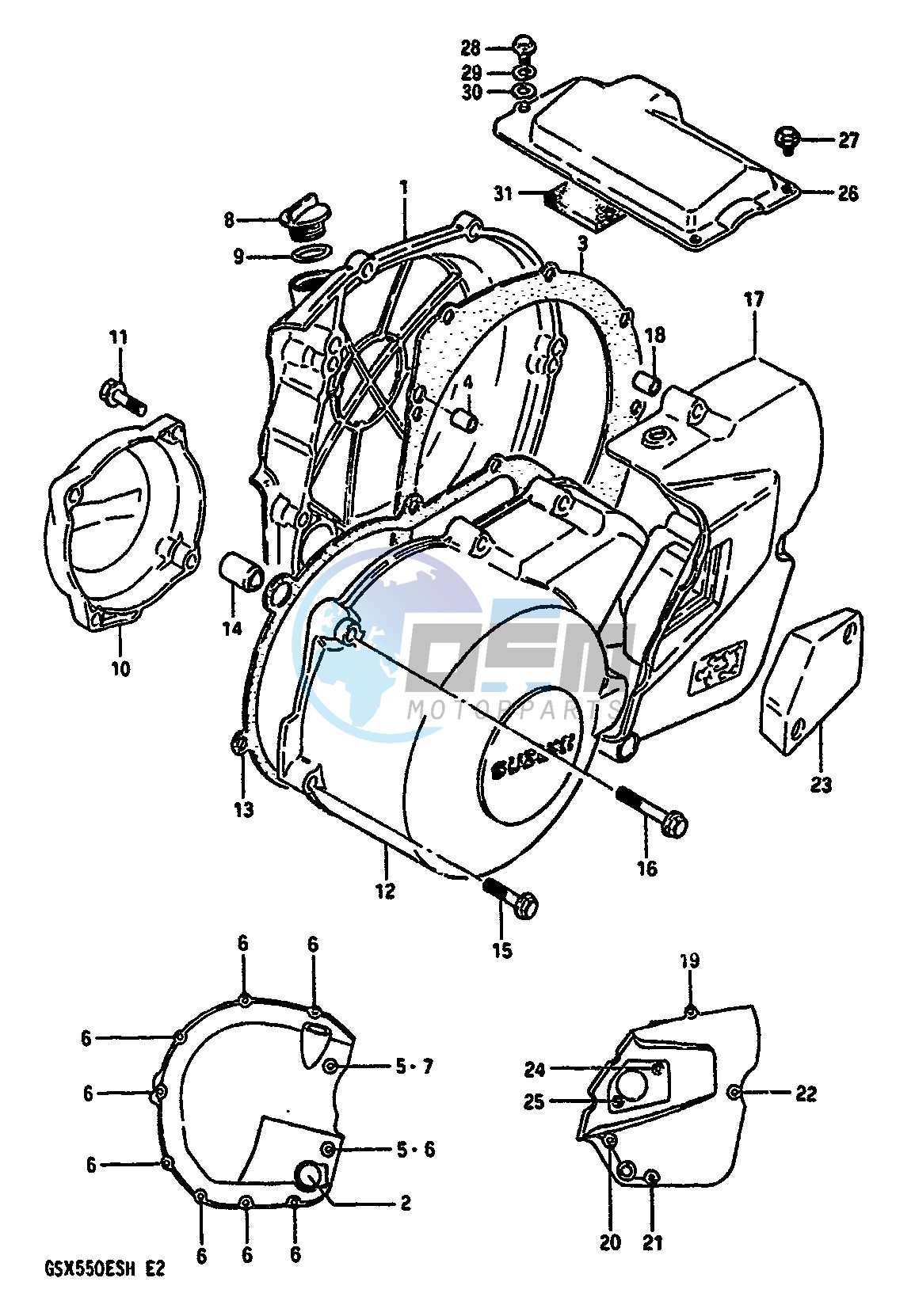 CRANKCASE COVER