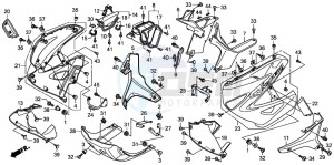 XL1000V drawing UNDER COWL