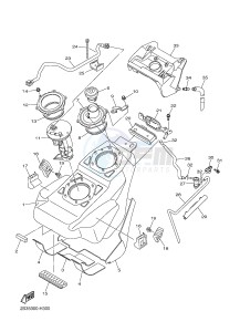 VMX17 VMAX17 1700 (2CE9 2CEA 2CEB) drawing FUEL TANK