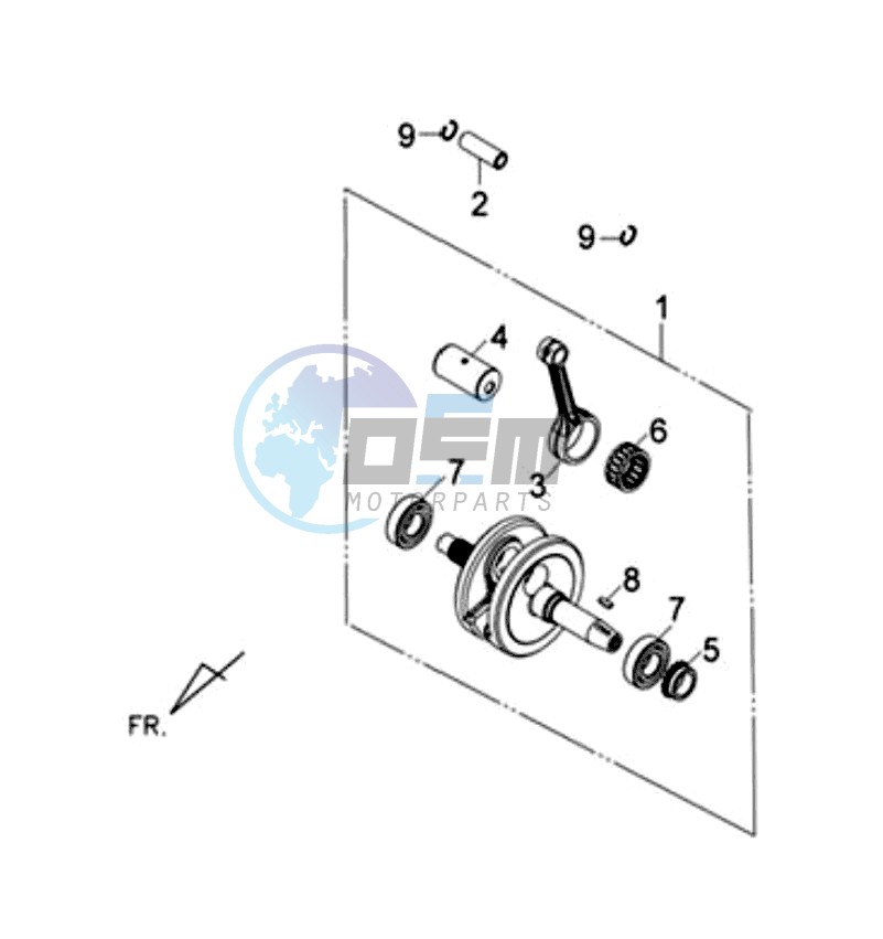 CRANKSHAFT / PISTON / PISTON RING