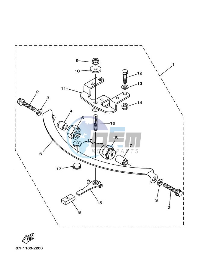 TILLER-HANDLE