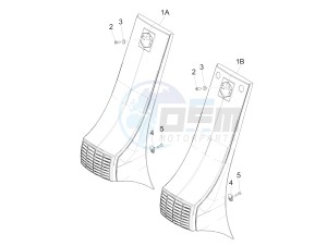 PX 150 (EMEA, APAC, LATAM) (Jp, Mx) drawing Front covers - Mudflaps