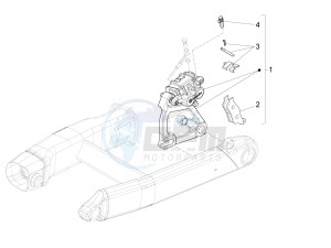 Audace 1400 Carbon 1380 (EMEA) drawing Rear brake caliper