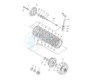 WR F 450 drawing CLUTCH