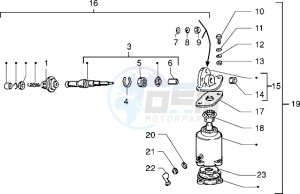 PX 200 E drawing Starting motor