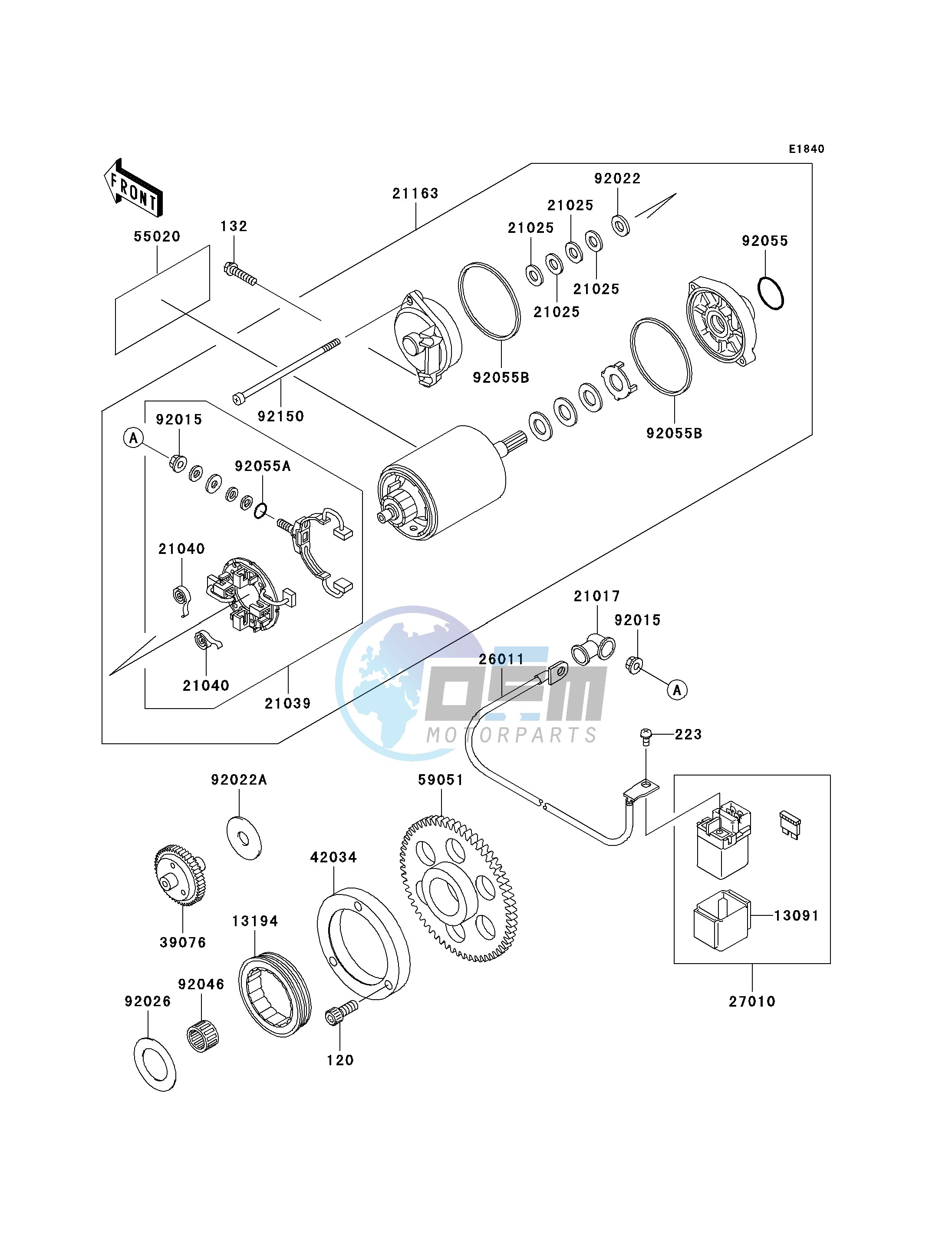 STARTER MOTOR