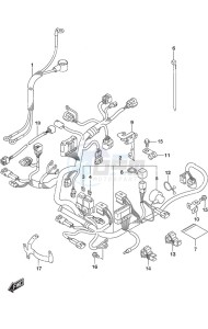 DF 20A drawing Harness Remote Control w/Power Tilt