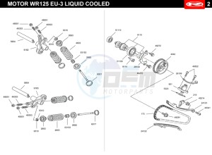 MARATHON-125-BLACK drawing VALVES - DISTRIBUTION CHAIN