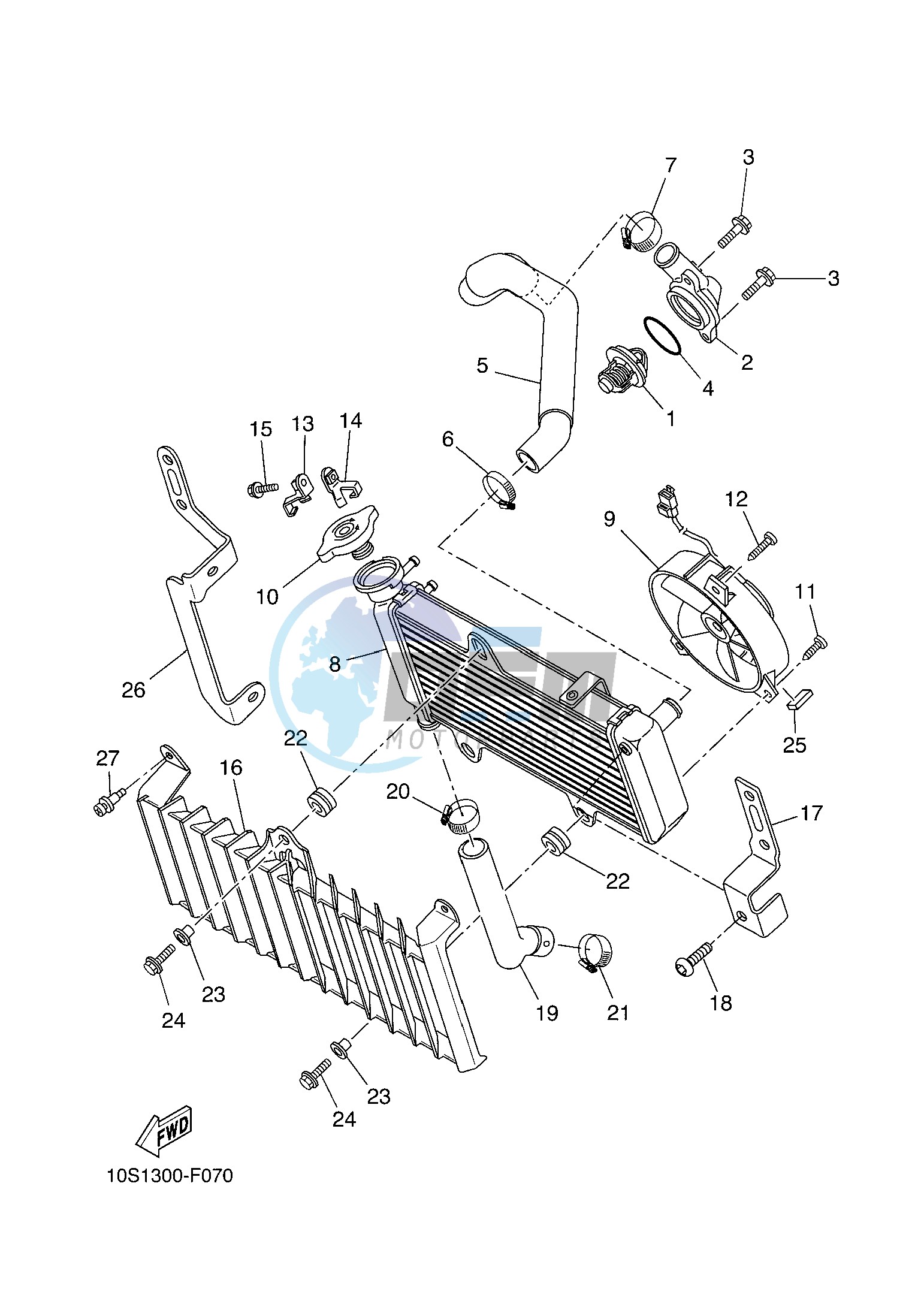 RADIATOR & HOSE