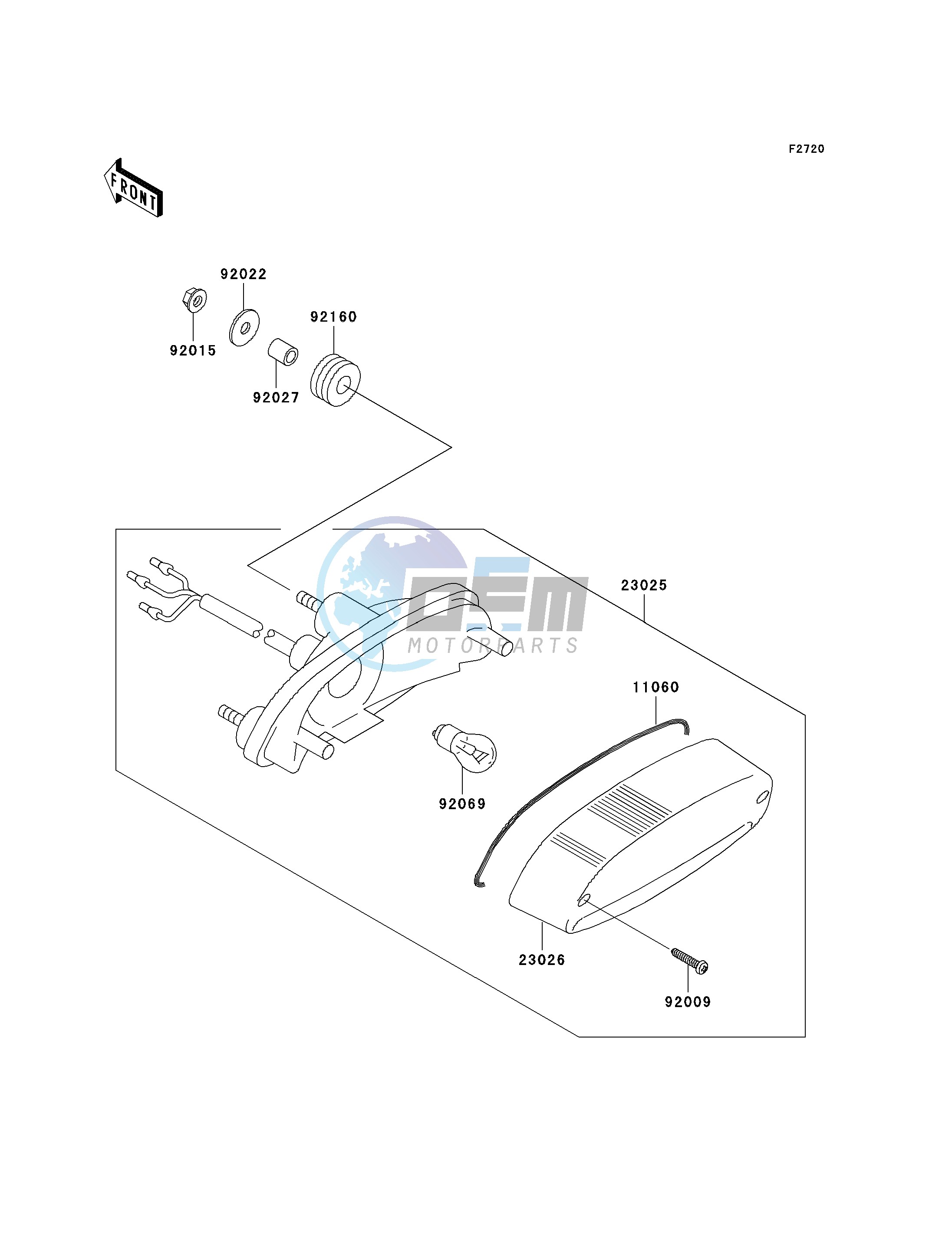 TAILLIGHT-- S- -