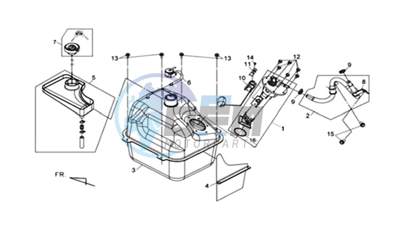 FUEL TANK /  FUEL GAUGE