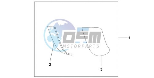 PANNIER SCUFF PAD SET