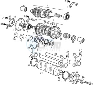 SMT 50 drawing Drive shaft