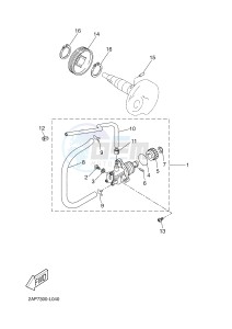 YN50 NEO'S (2APF 2APF 2APF) drawing OIL PUMP