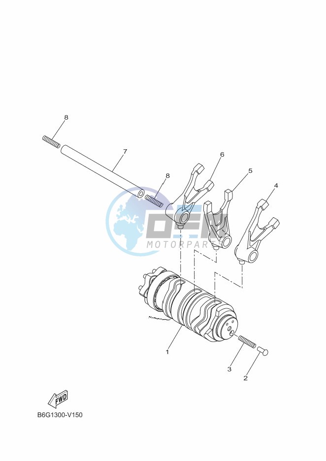 SHIFT CAM & FORK