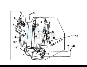 MIO 50I (45 KM/H) (FS05W1-EU) (E4) (L8-M0) drawing FUEL TANK