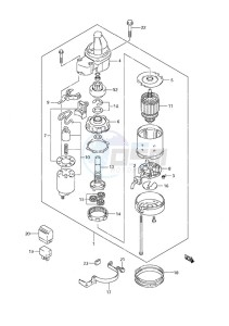 DF 50 drawing Starting Motor