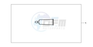 CBF600NA9 Europe Direct - (ED / ABS) drawing HANDGRIP CEMENT