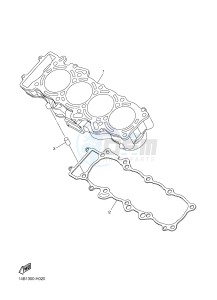 YZF-R1 YZF-R1M 998 R1 (2SG5 2SG6) drawing CYLINDER