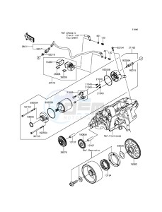 ER-6N_ABS ER650FCF XX (EU ME A(FRICA) drawing Starter Motor