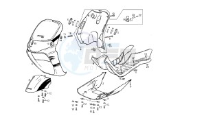 ATLANTIS - 50 CC VTHAL4AE2 2T drawing FRONT BODY