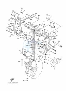 LF350UCC-2016 drawing FRONT-FAIRING-BRACKET