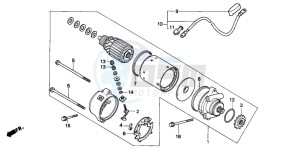 CA125 REBEL drawing STARTING MOTOR