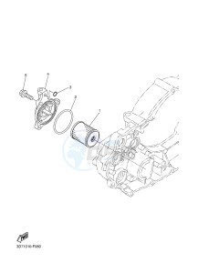 WR250X (32DP) drawing OIL CLEANER