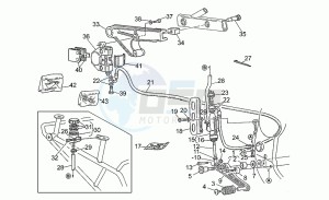 Sport 1100 Iniezione Iniezione drawing Rear brake system