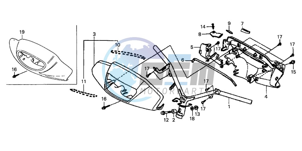 HANDLE PIPE/HANDLE COVER