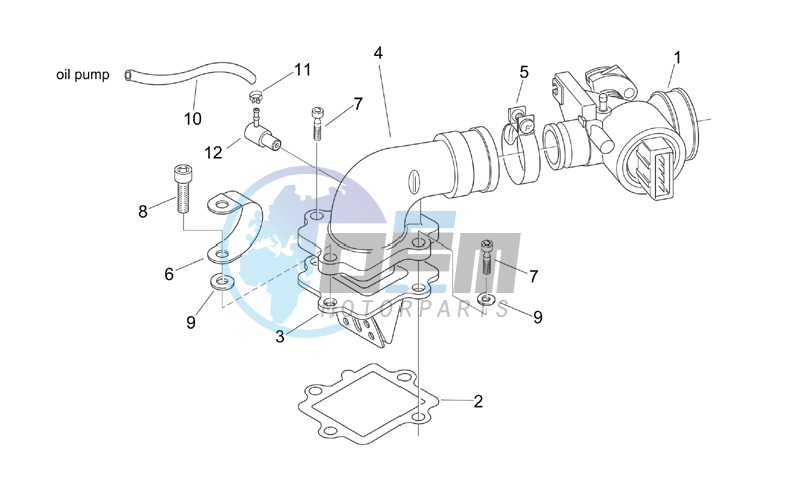 Throttle body (Ditech)