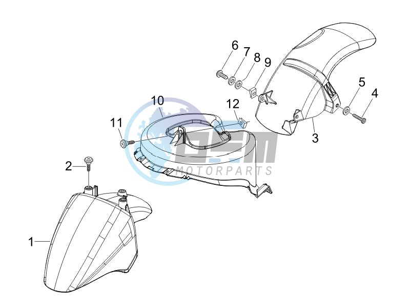 Wheel housing - Mudguard