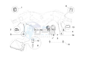 X8 125 drawing Handlebar Switch