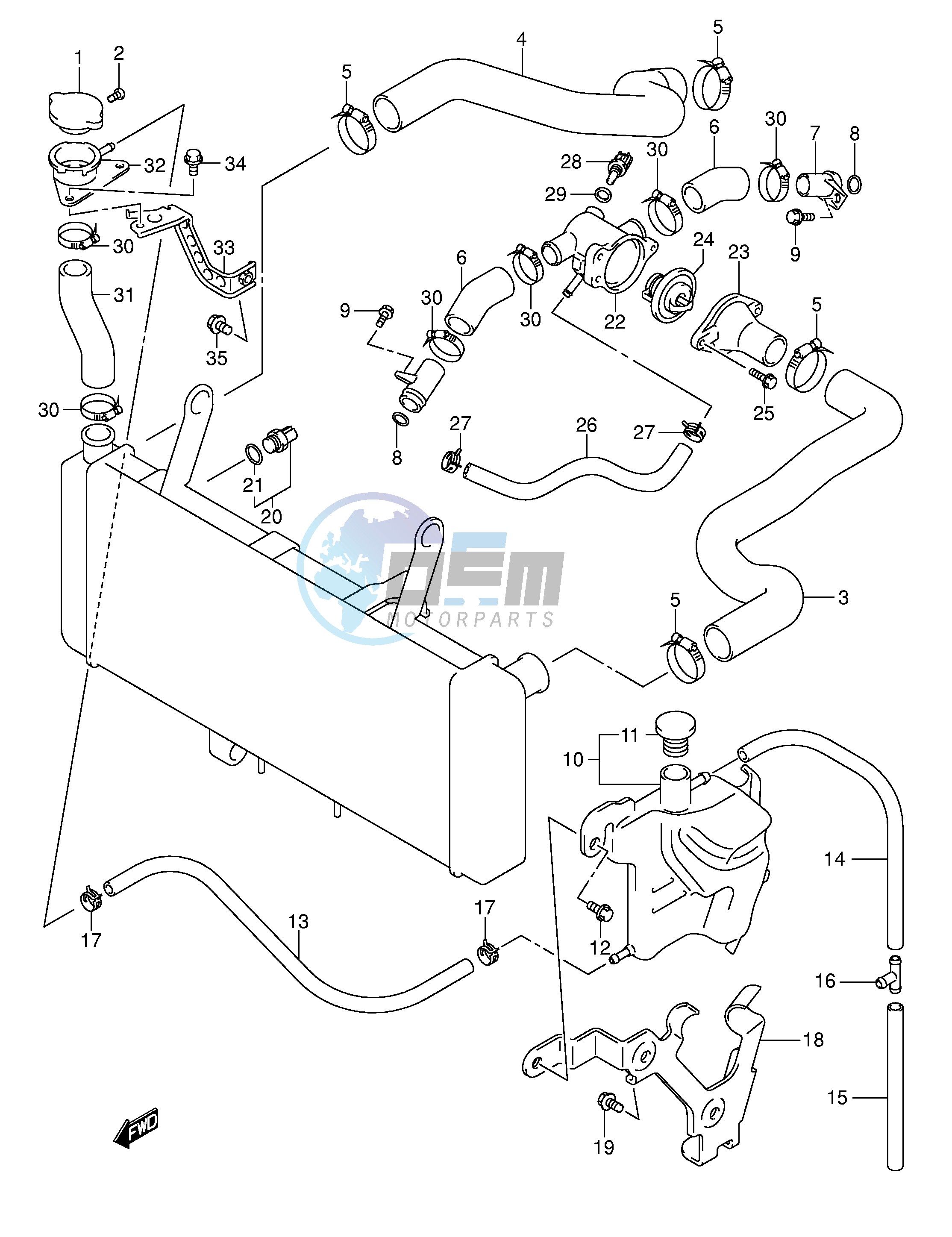 RADIATOR HOSE