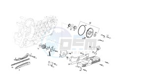 RAMBLA-250 - 125 CC VTHRA1B1A VTHRA1A1A drawing OIL PUMP