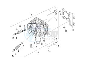 LX 125 4T ie E3 drawing Head unit - Valve