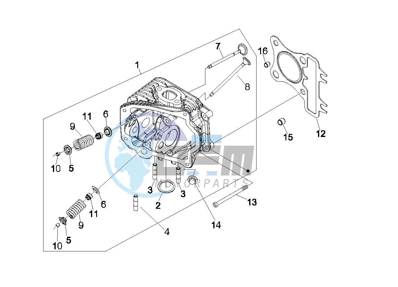 Head unit - Valve