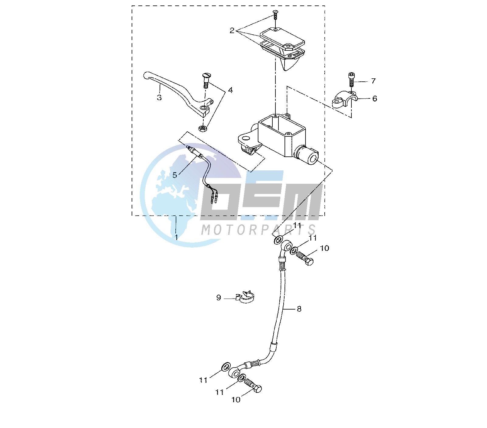 FRONT MASTER CYLINDER