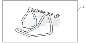 CBR600RRA E drawing MAINTENANCE STAND