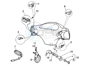 ET2 INIEZIONE 50 drawing Handlebar Switch