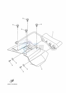 YXZ1000ETS YXZ10YESKS (B5H3) drawing TAILLIGHT