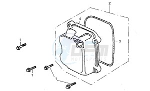 Quasar 125-180 drawing Cylinder head cover