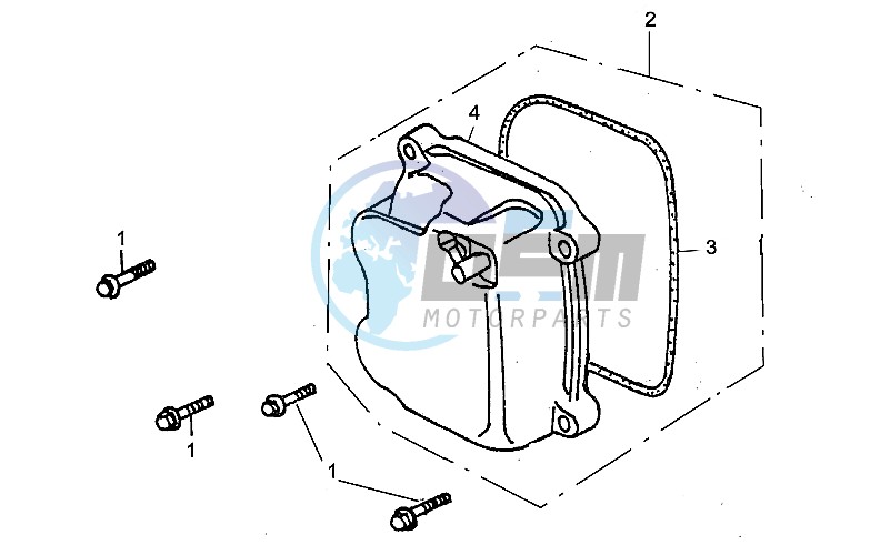 Cylinder head cover