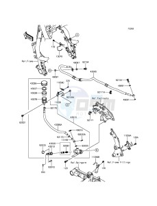 VULCAN_S EN650AFF XX (EU ME A(FRICA) drawing Rear Master Cylinder