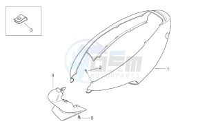 SR 50 H2O Di-Tech e2 drawing Rear body I