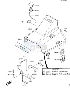 JF 650 A [X2] (A1-A2) [X2] drawing ENGINE HOOD -- JF650-A1- -