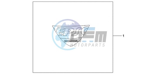 EPSO STICKER FIREBLADE WS