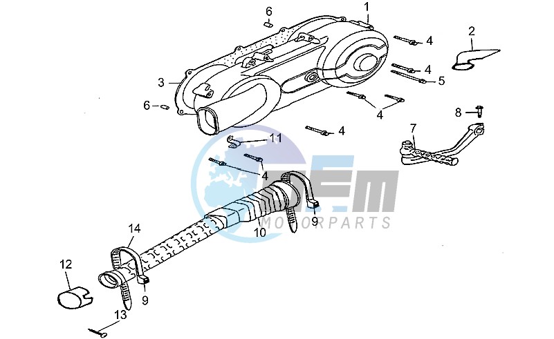 LH Semi-crankcase