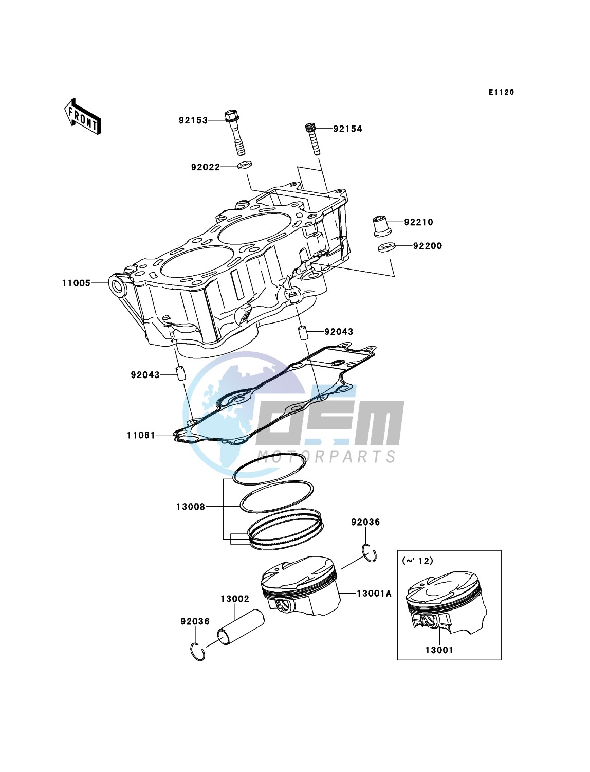 Cylinder/Piston(s)