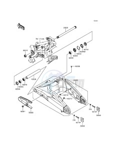 VERSYS_650 KLE650EFF XX (EU ME A(FRICA) drawing Swingarm